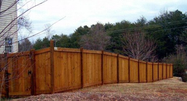 Charleston Wood Fence