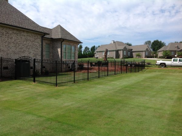 Black Aluminum Fence