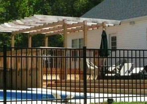 Black Aluminum Fence